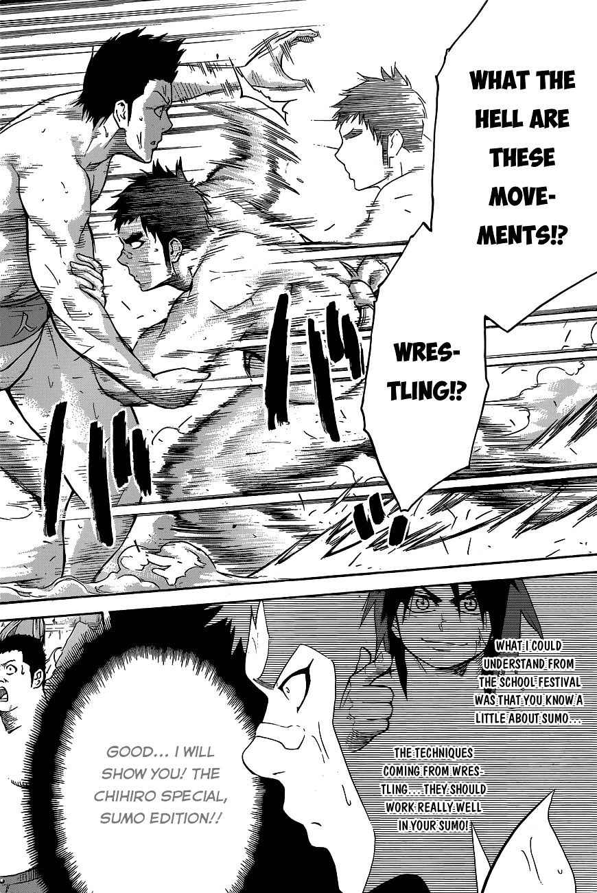 Hinomaru Sumo Chapter 18 Page 11
