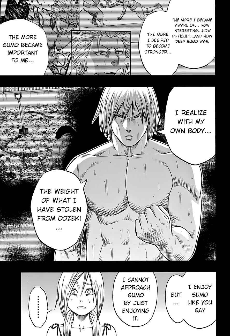 Hinomaru Sumo Chapter 58 Page 13