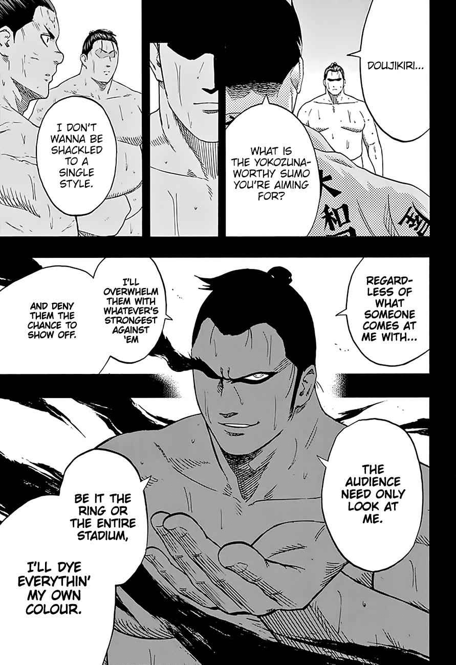Hinomaru Sumo Chapter 187 Page 15