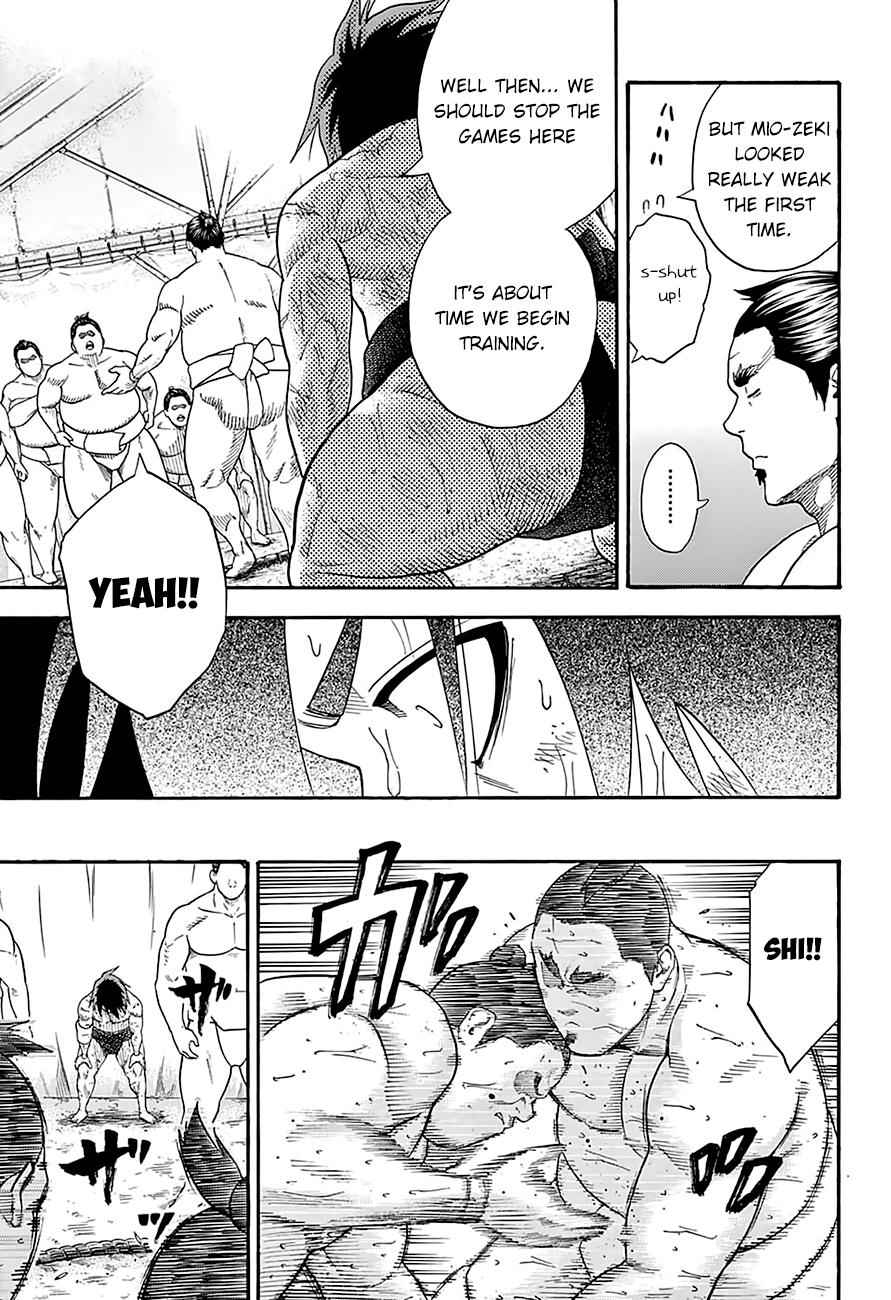 Hinomaru Sumo Chapter 82 Page 11