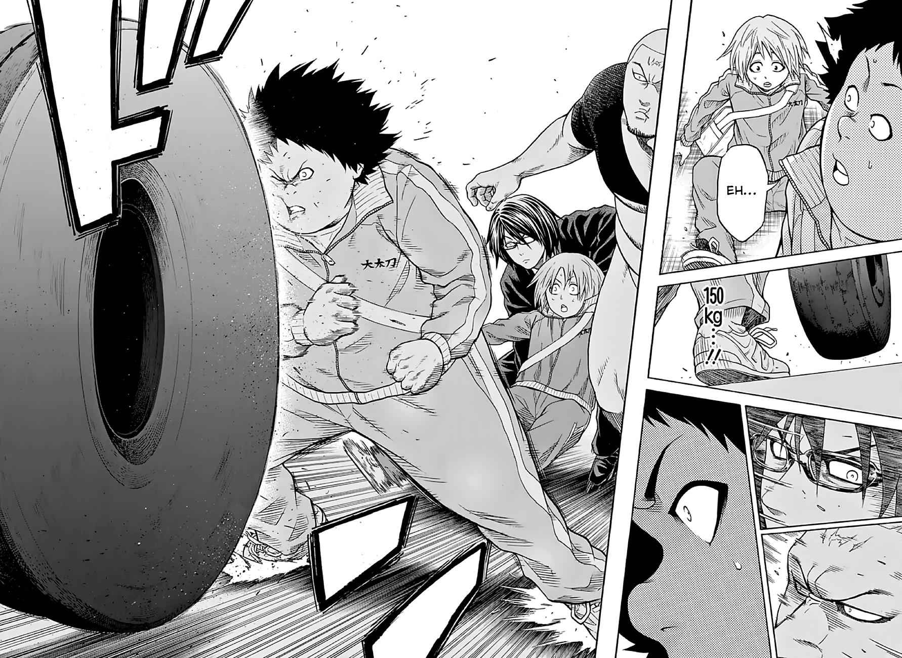 Hinomaru Sumo Chapter 45 Page 15