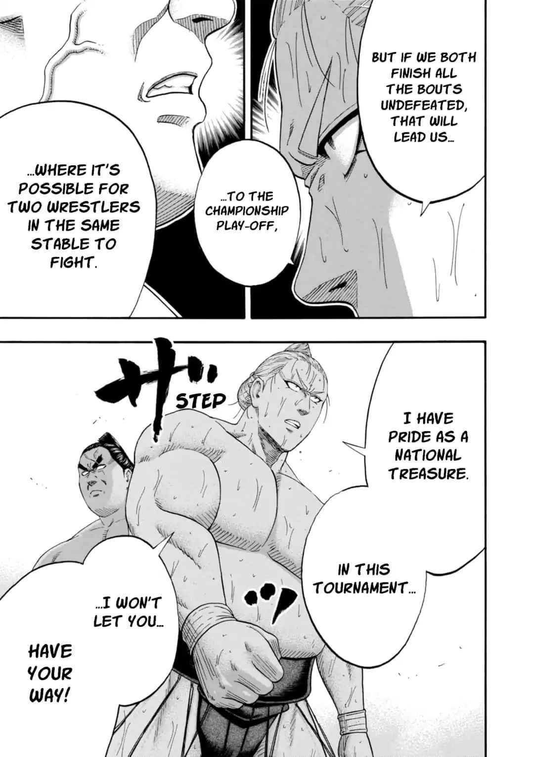 Hinomaru Sumo Chapter 227 Page 12