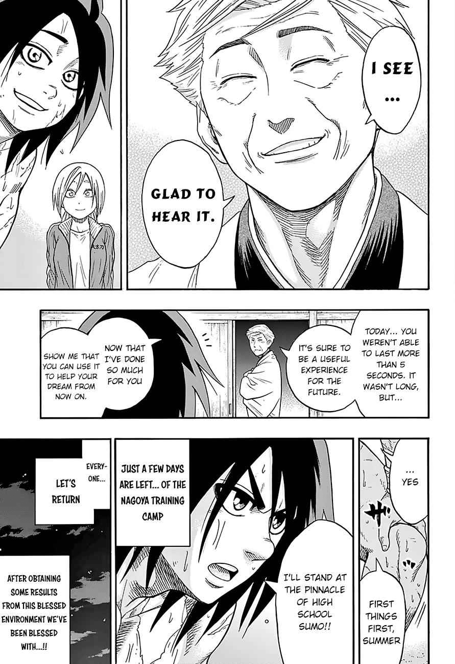 Hinomaru Sumo Chapter 87 Page 15