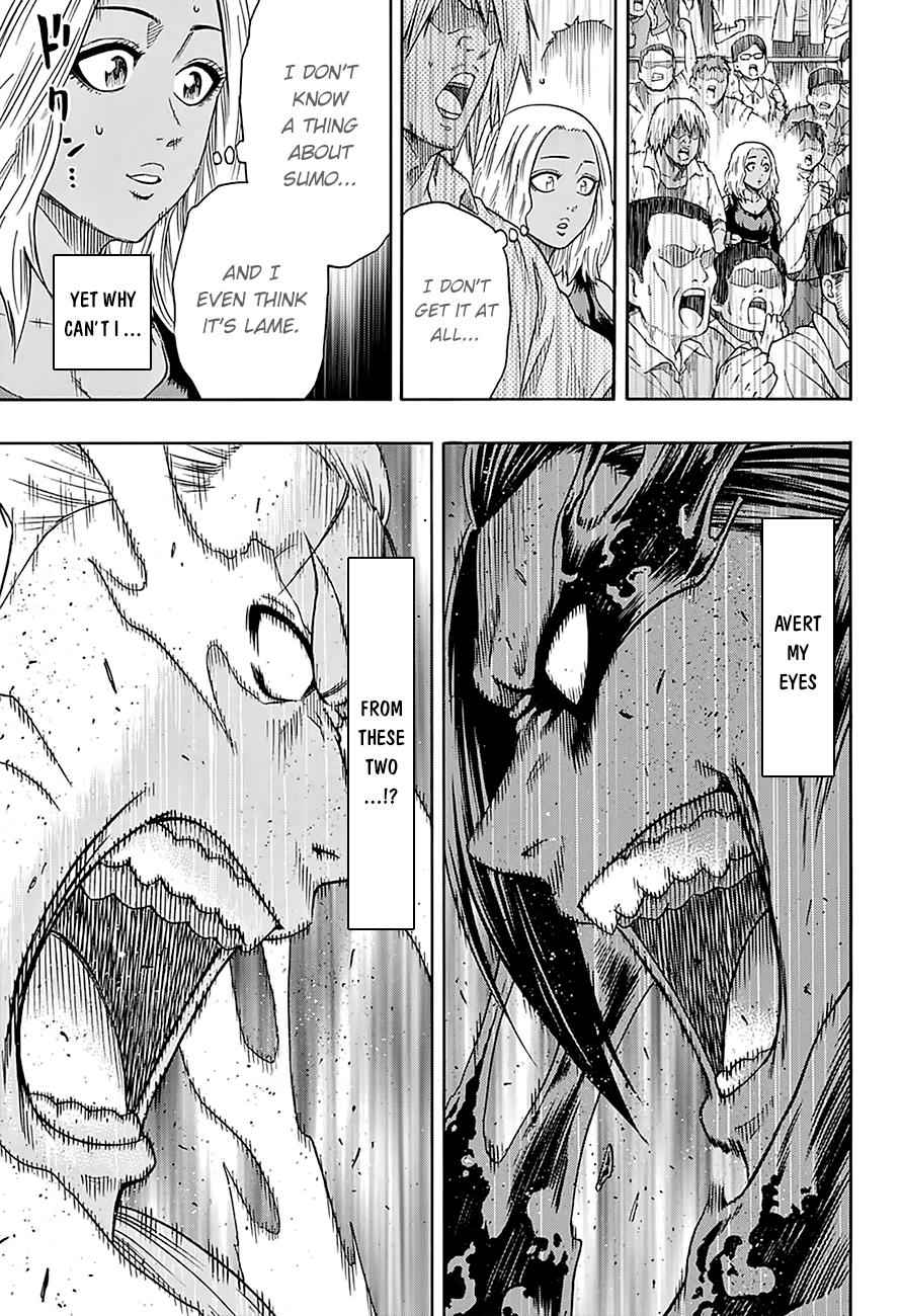 Hinomaru Sumo Chapter 112 Page 13