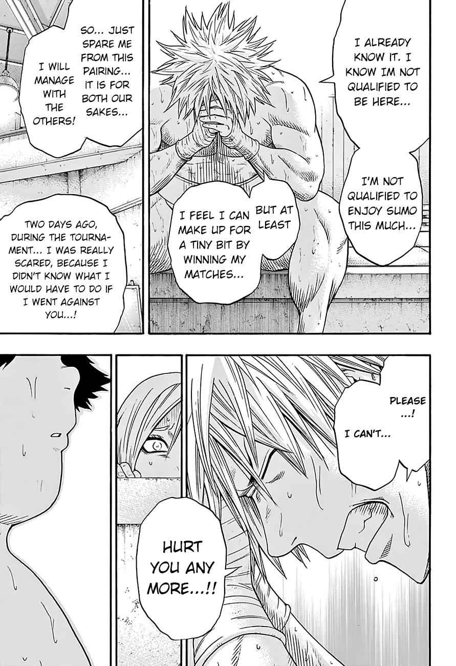 Hinomaru Sumo Chapter 77 Page 14