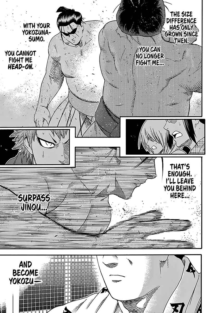 Hinomaru Sumo Chapter 221 Page 15