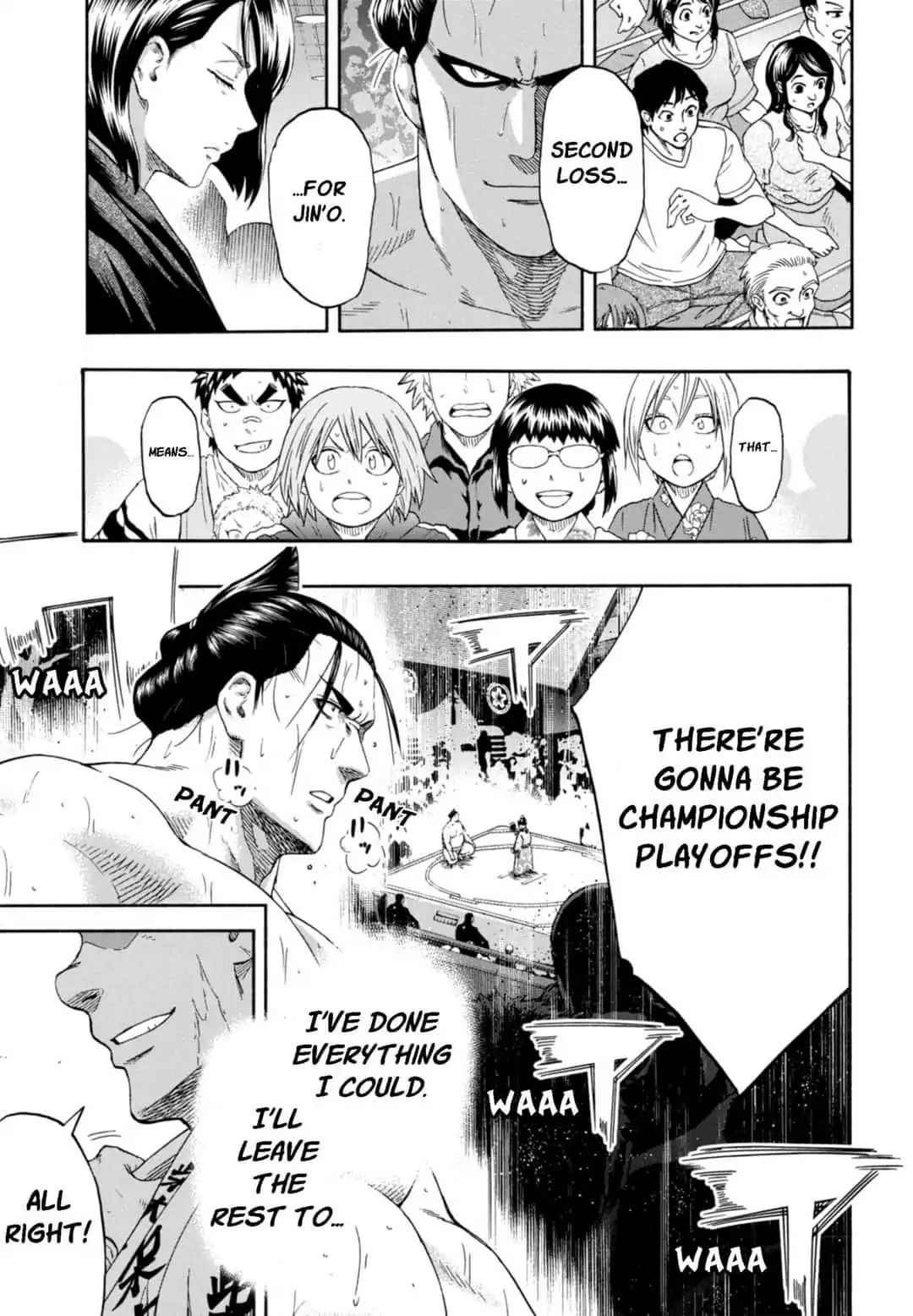 Hinomaru Sumo Chapter 244 Page 15