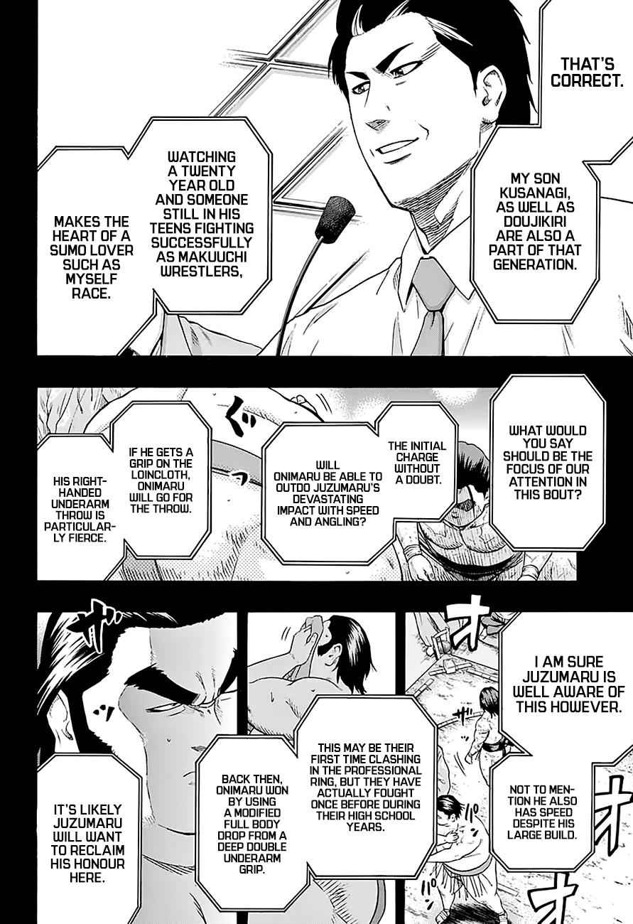 Hinomaru Sumo Chapter 160 Page 7