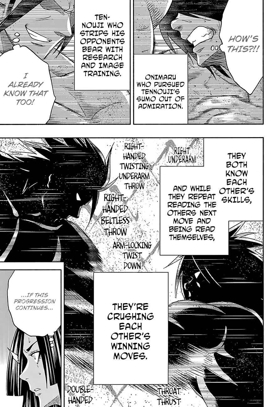 Hinomaru Sumo Chapter 128 Page 14