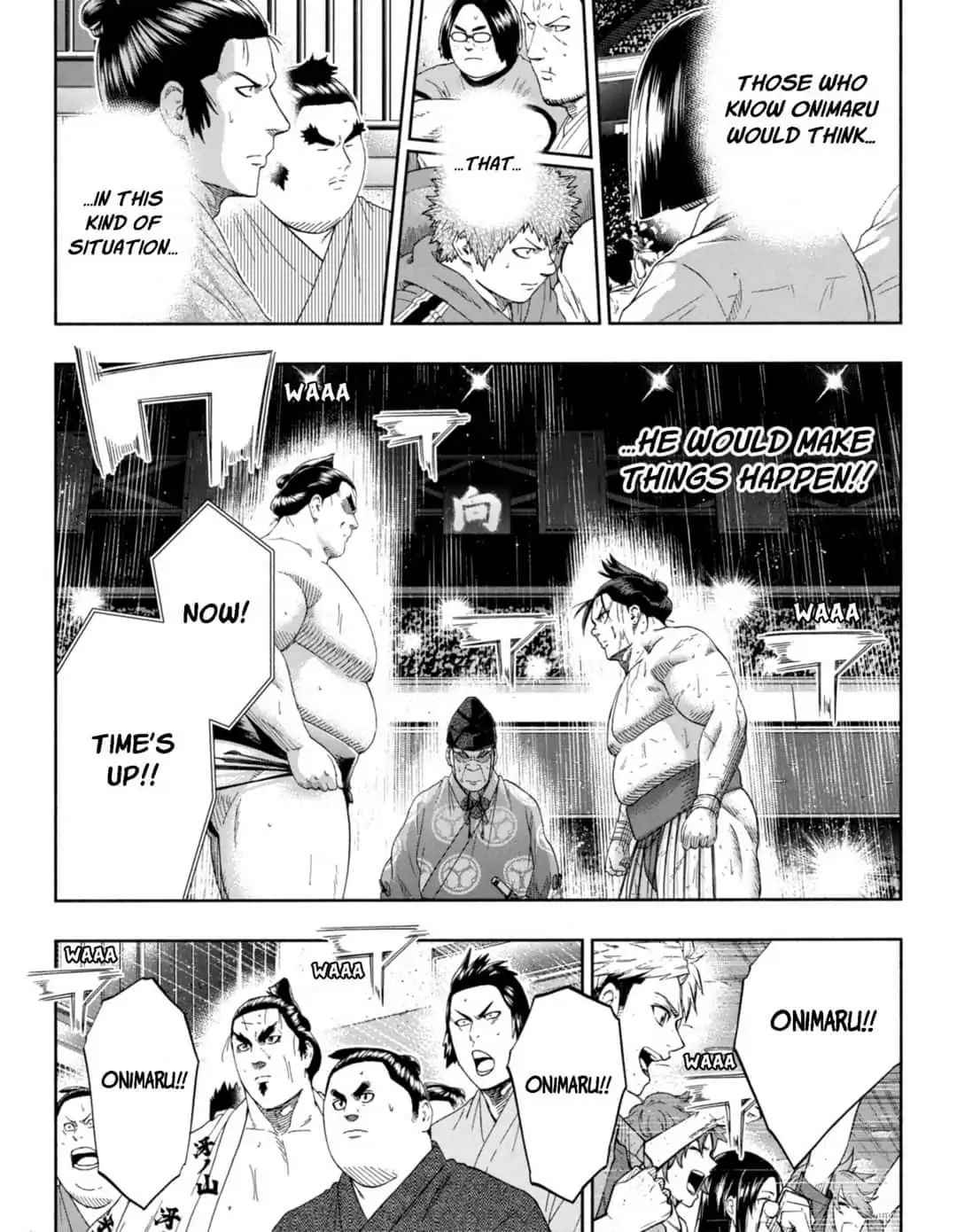 Hinomaru Sumo Chapter 247 Page 10