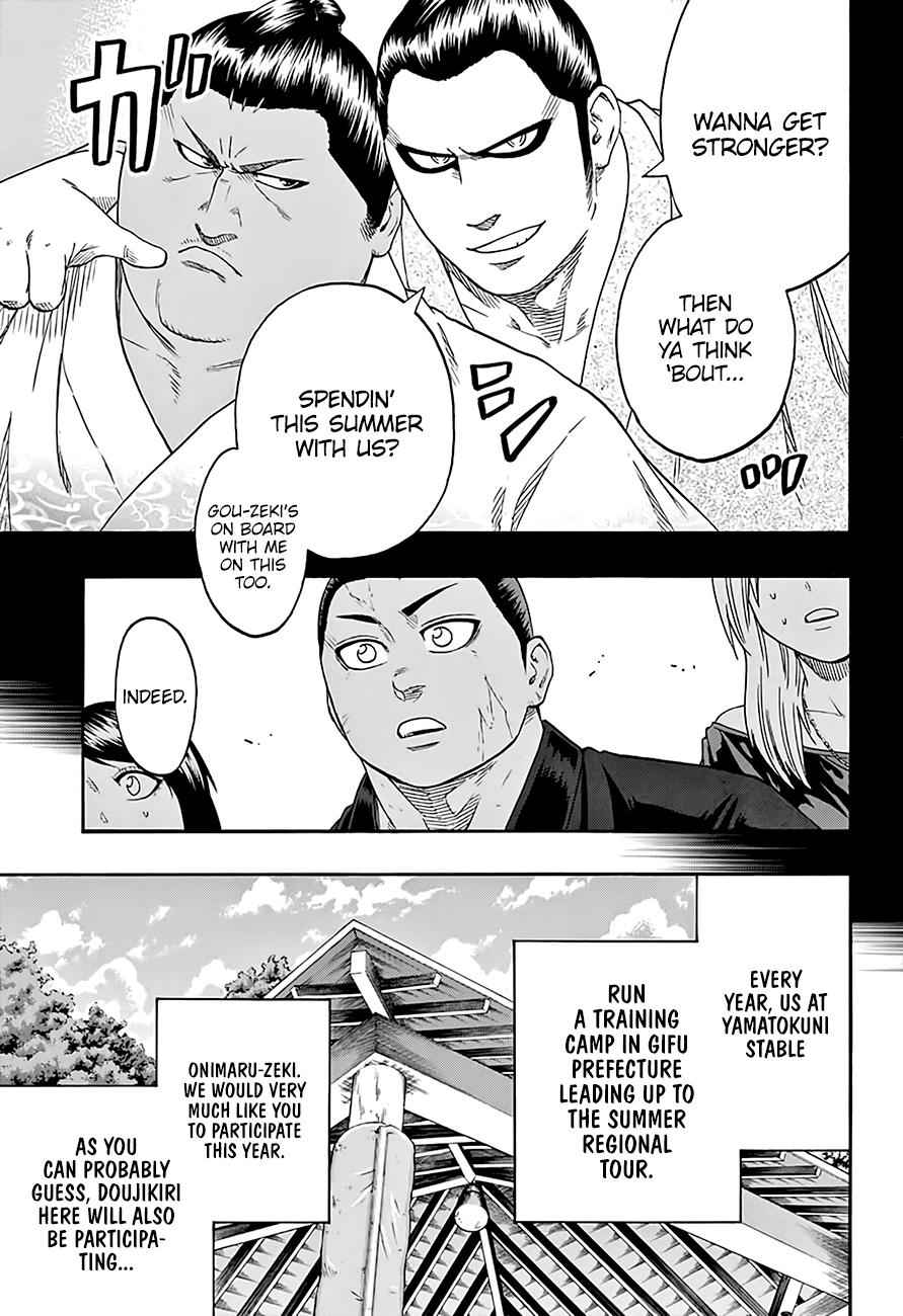 Hinomaru Sumo Chapter 175 Page 9