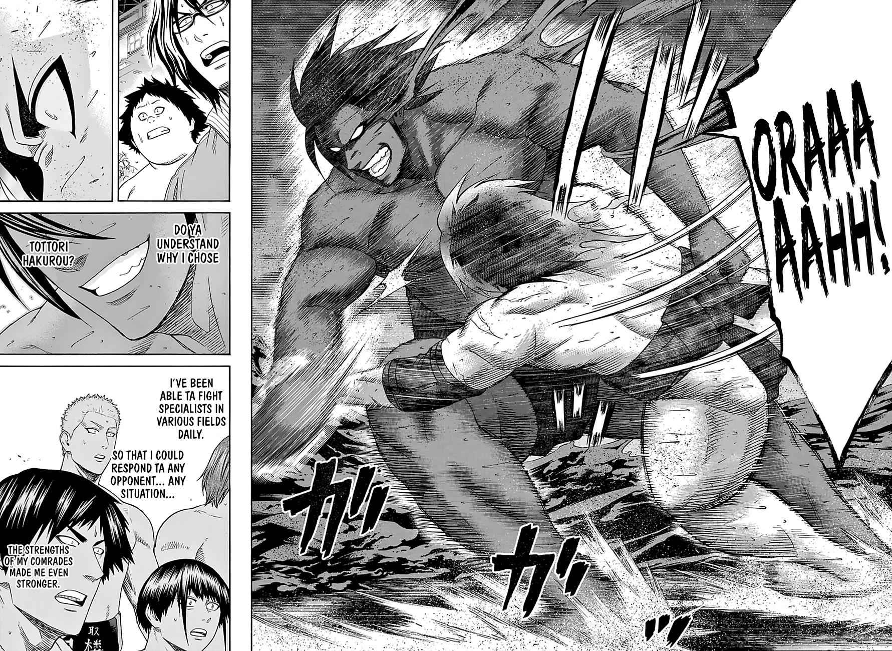 Hinomaru Sumo Chapter 130 Page 8