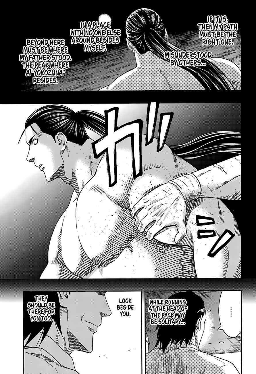 Hinomaru Sumo Chapter 148 Page 14