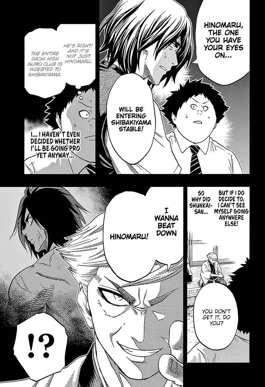 Hinomaru Sumo Chapter 157 Page 9