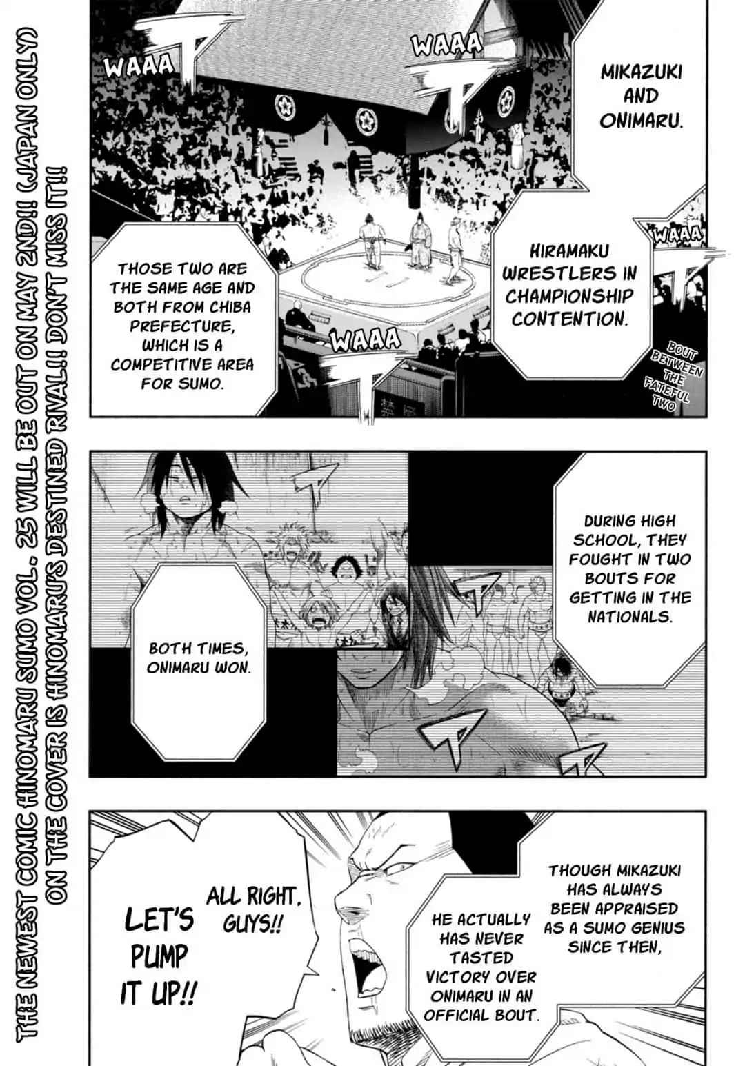 Hinomaru Sumo Chapter 237 Page 2