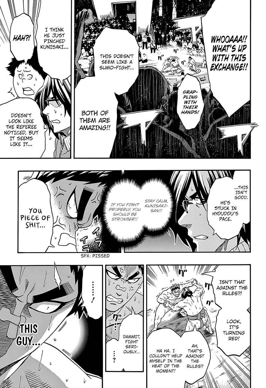 Hinomaru Sumo Chapter 135 Page 12