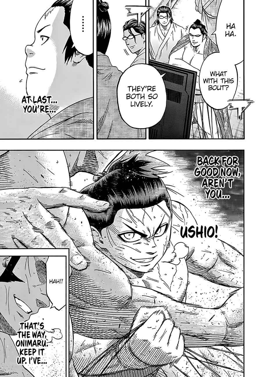 Hinomaru Sumo Chapter 208 Page 11