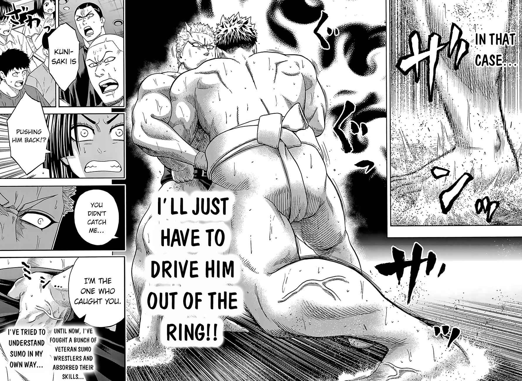 Hinomaru Sumo Chapter 122 Page 12