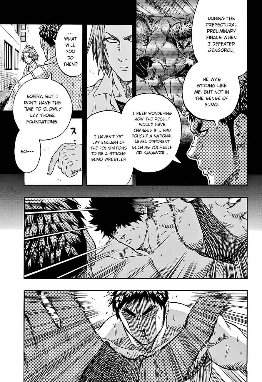 Hinomaru Sumo Chapter 102 Page 13