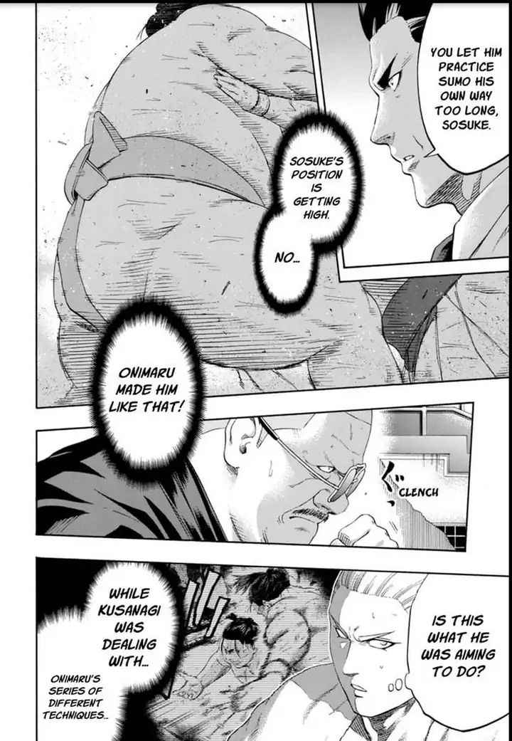 Hinomaru Sumo Chapter 222 Page 4