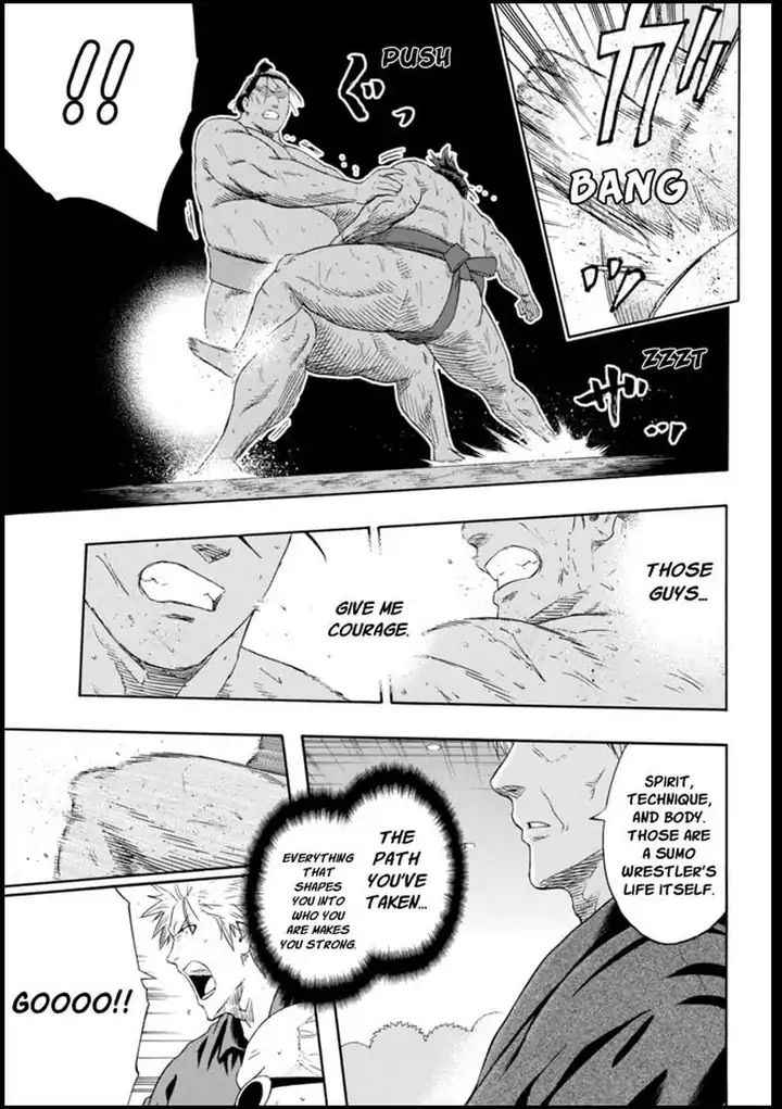 Hinomaru Sumo Chapter 222 Page 9