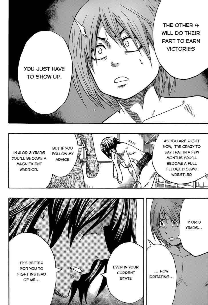 Hinomaru Sumo Chapter 38 Page 11