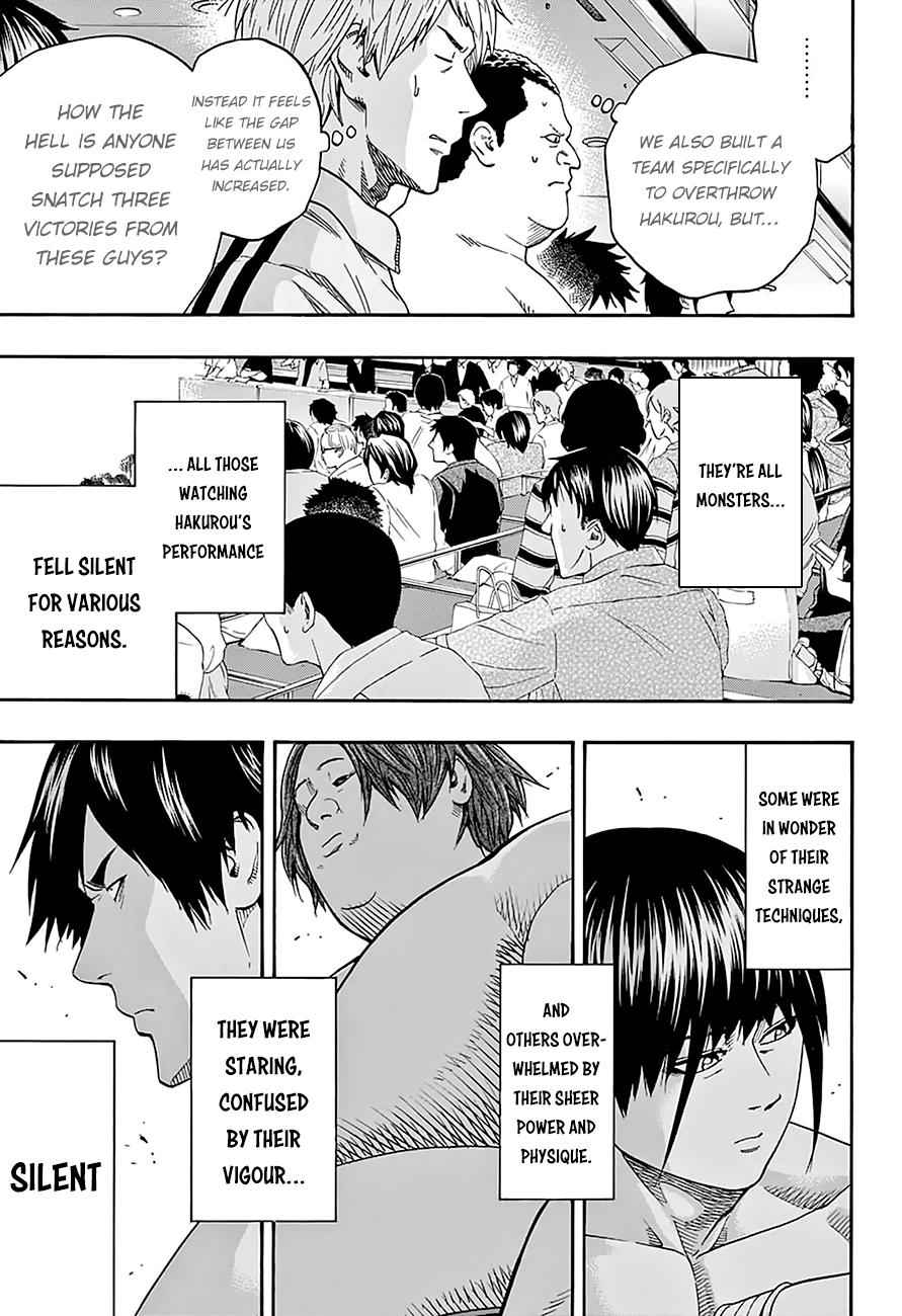 Hinomaru Sumo Chapter 108 Page 15