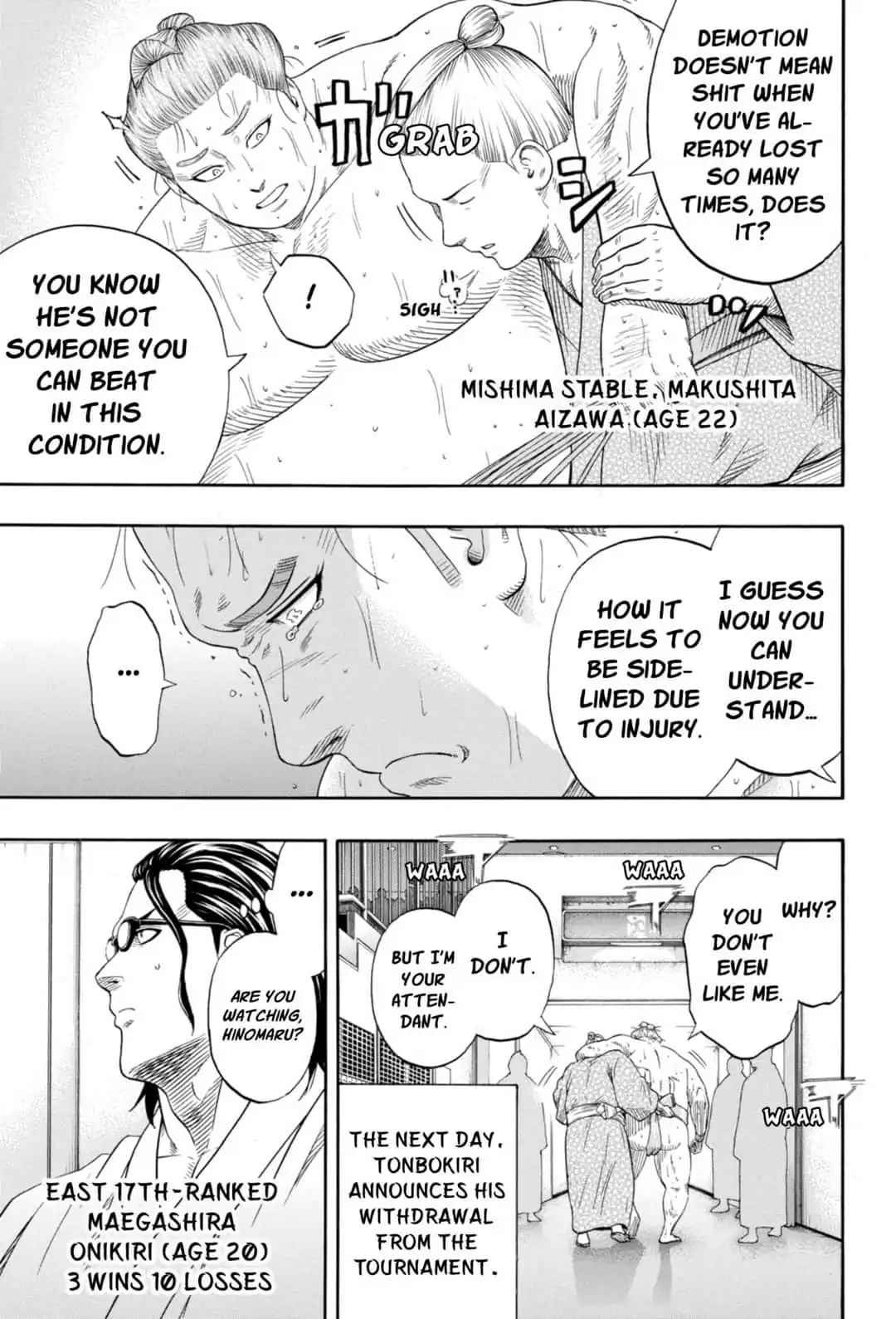 Hinomaru Sumo Chapter 239 Page 3