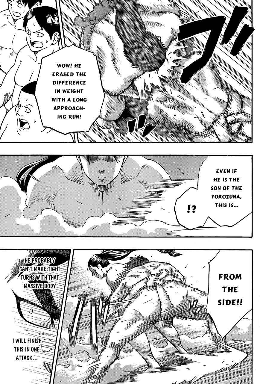 Hinomaru Sumo Chapter 23 Page 15