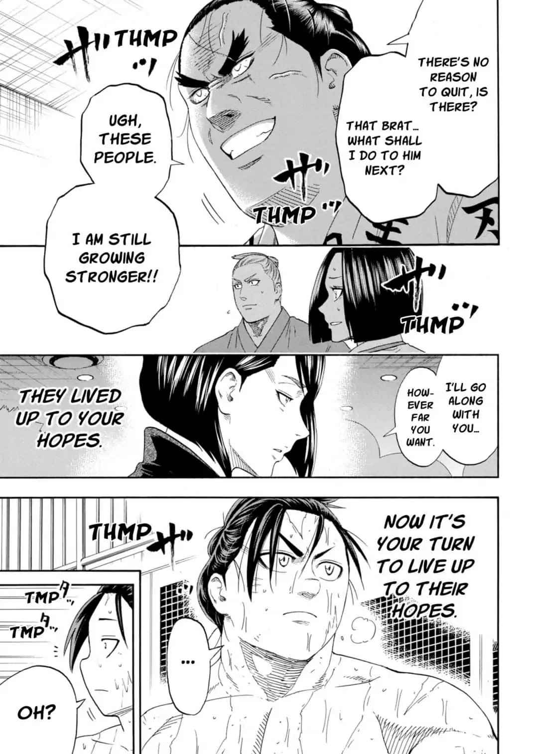 Hinomaru Sumo Chapter 250 Page 15