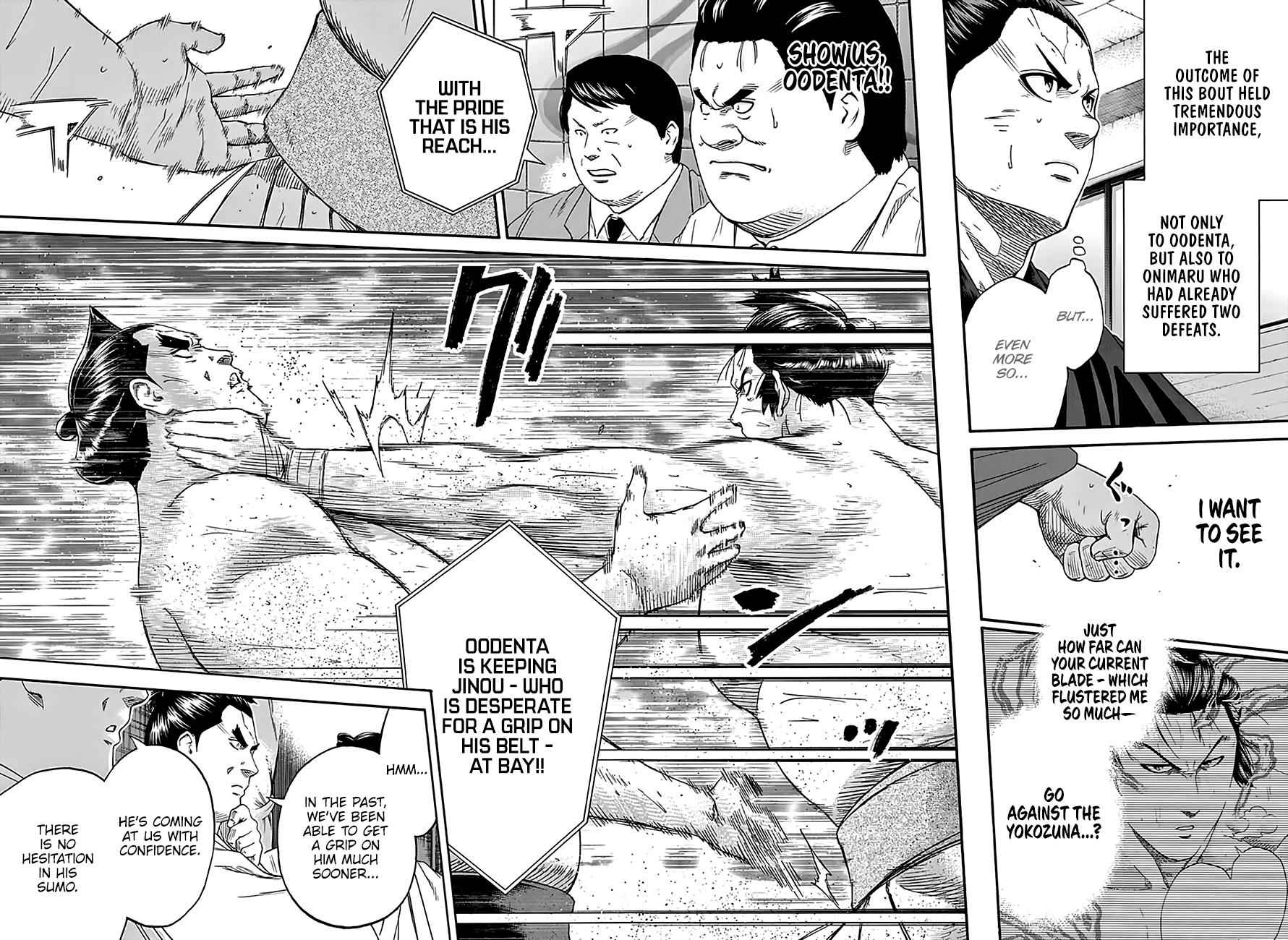Hinomaru Sumo Chapter 212 Page 4