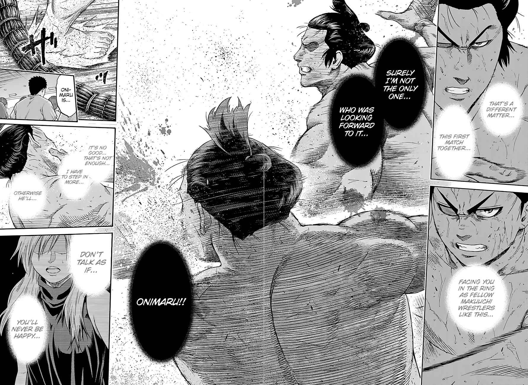 Hinomaru Sumo Chapter 193 Page 12