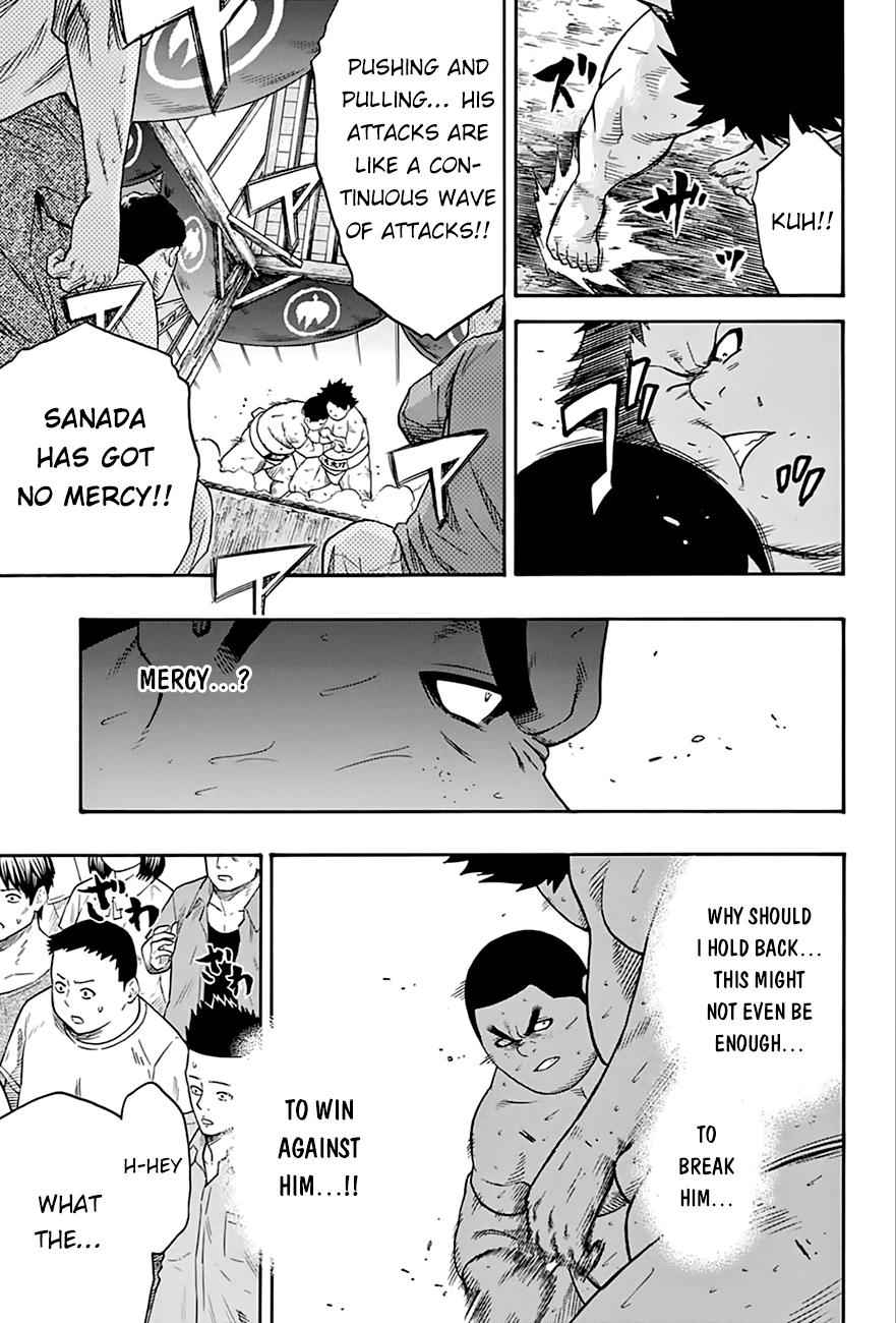 Hinomaru Sumo Chapter 61 Page 12