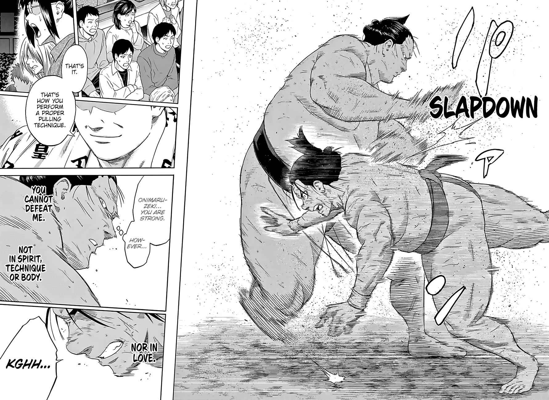Hinomaru Sumo Chapter 216 Page 13