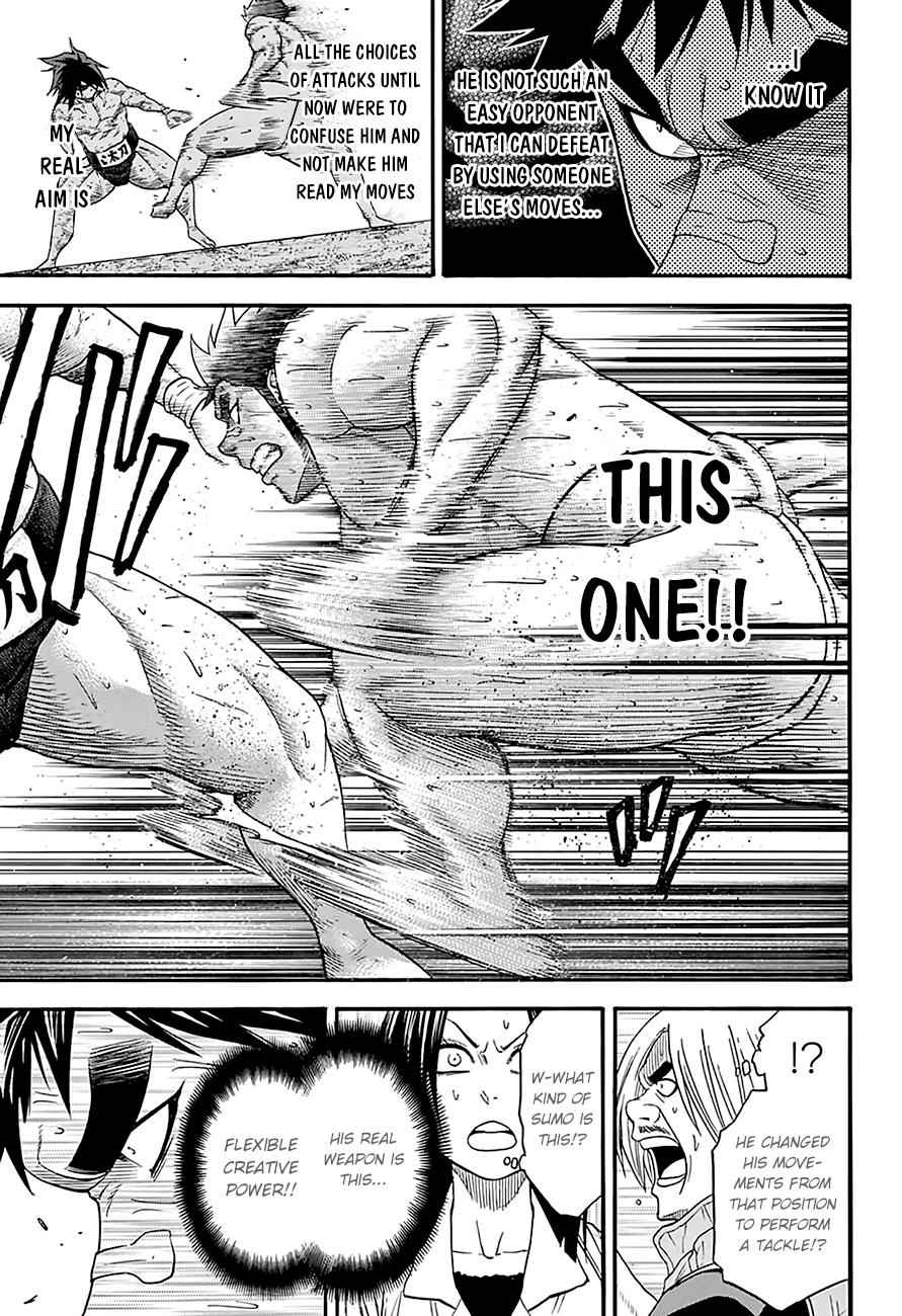 Hinomaru Sumo Chapter 70 Page 10