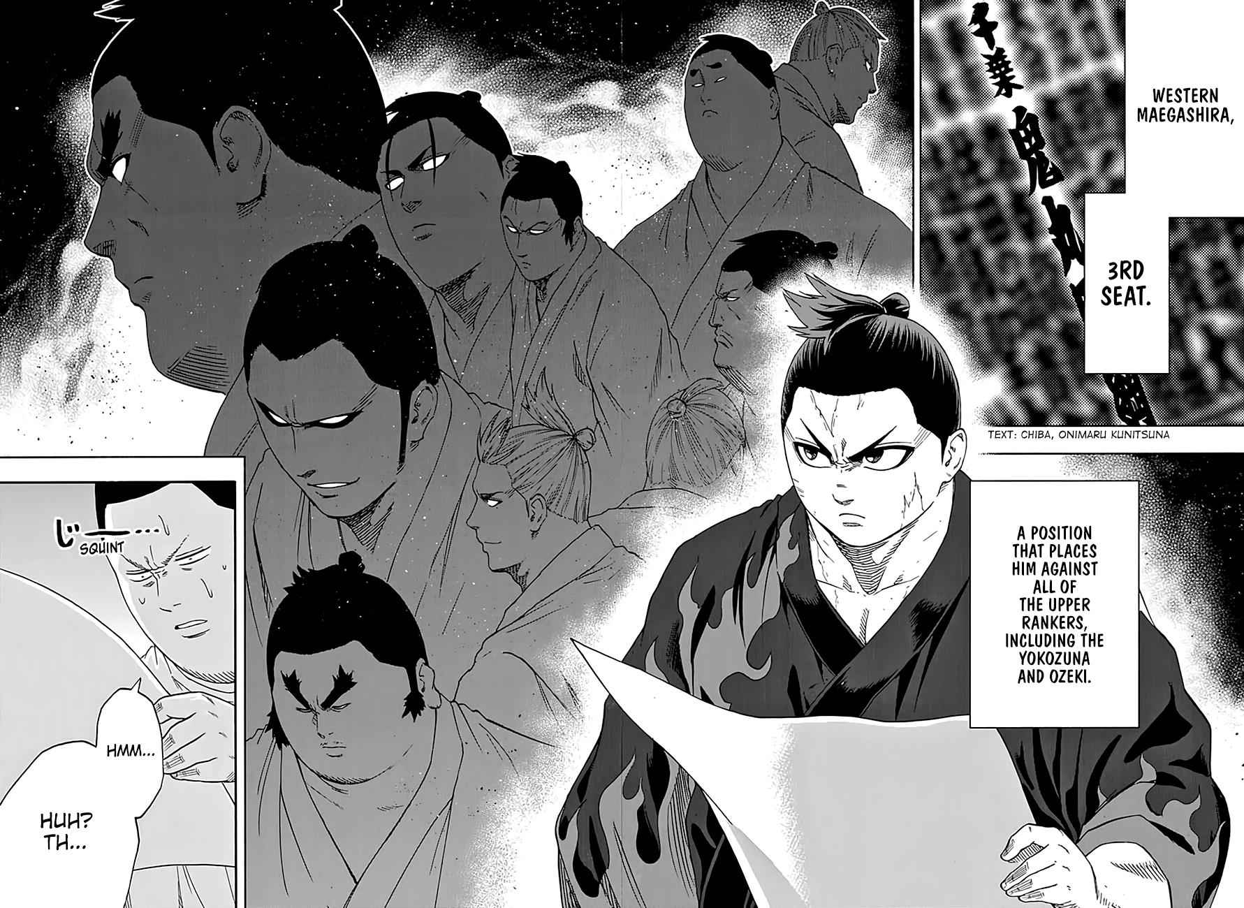 Hinomaru Sumo Chapter 190 Page 3