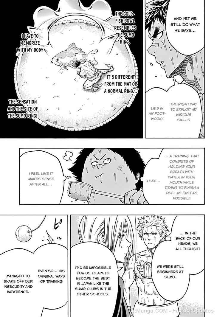 Hinomaru Sumo Chapter 39 Page 15