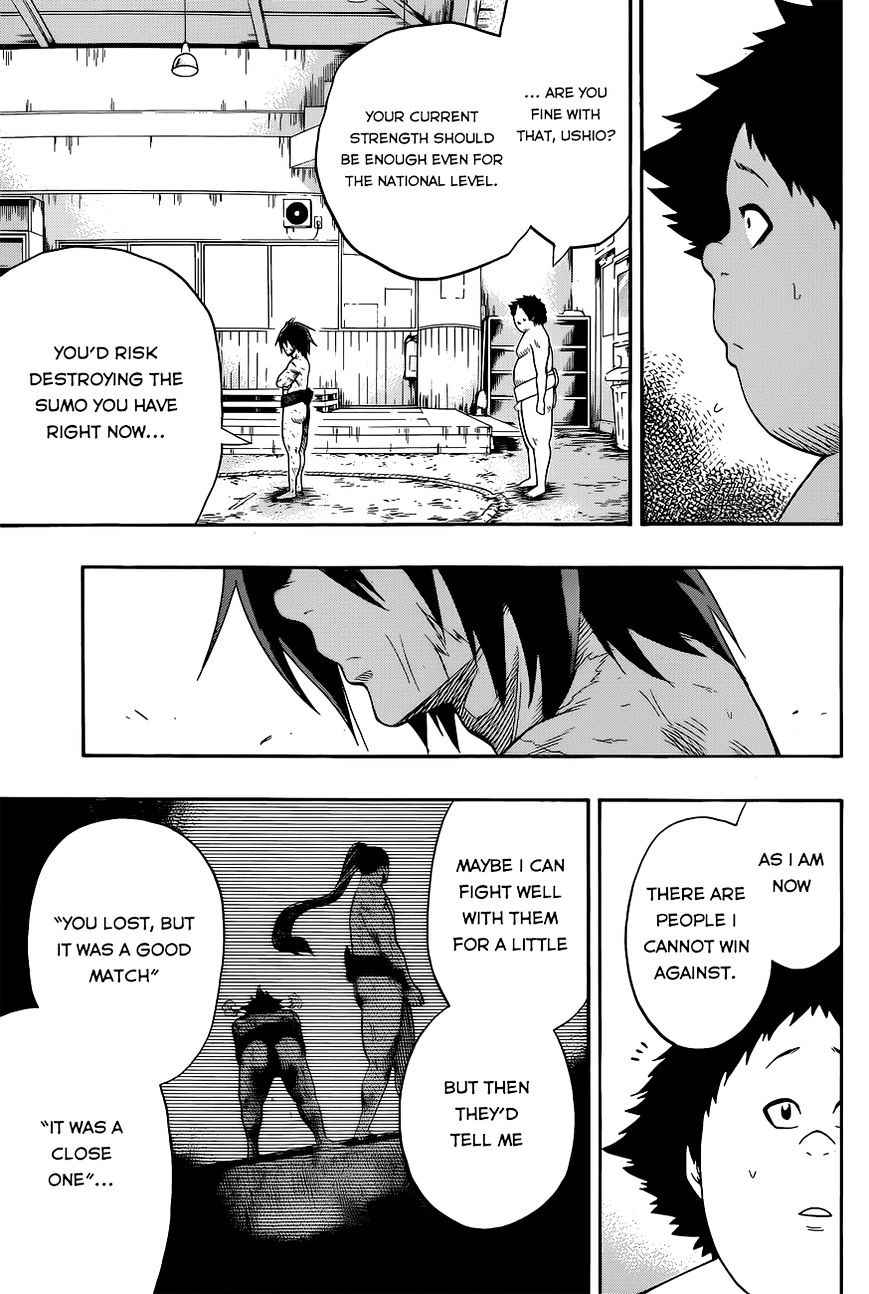 Hinomaru Sumo Chapter 37 Page 13