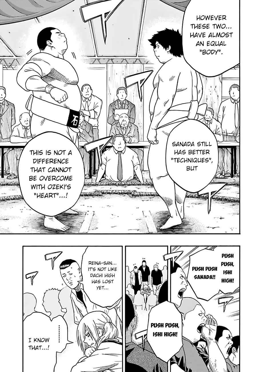 Hinomaru Sumo Chapter 60 Page 8