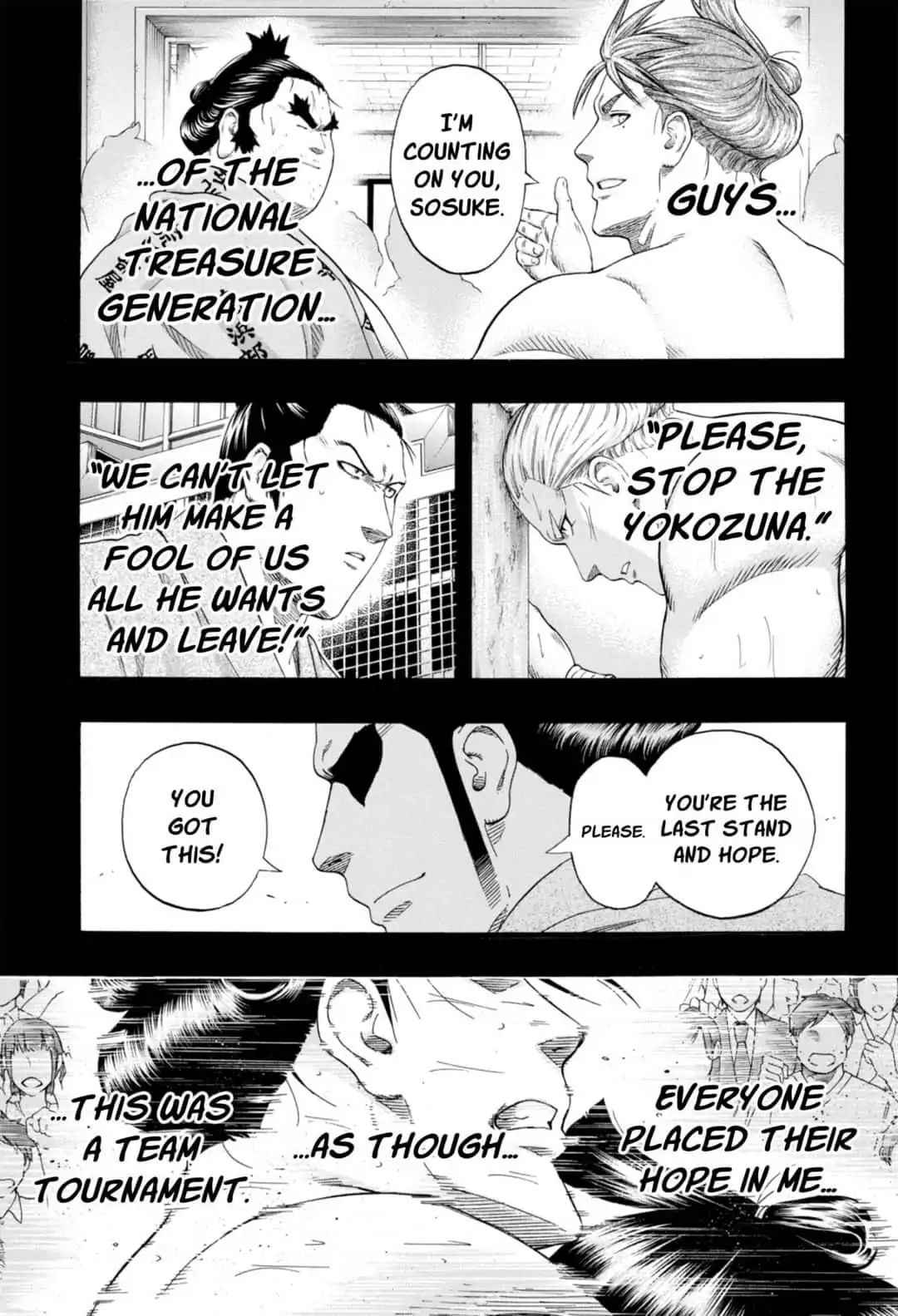 Hinomaru Sumo Chapter 244 Page 5