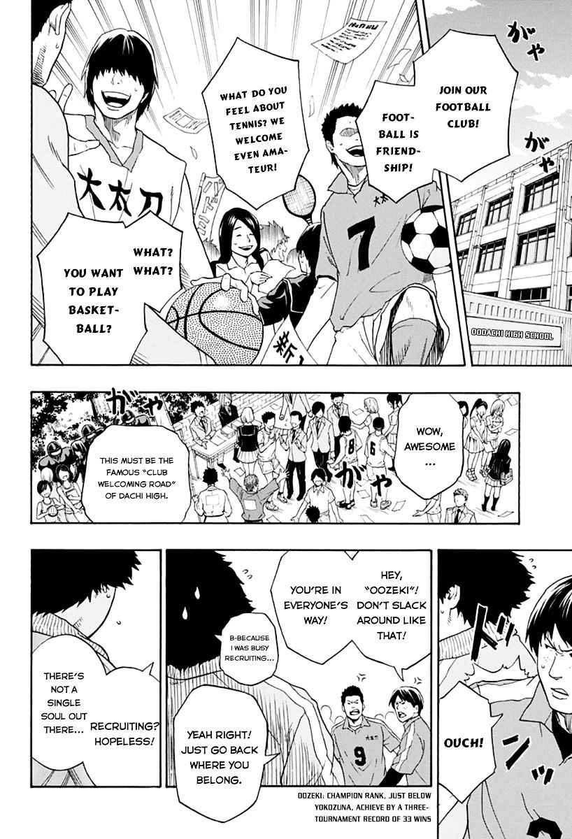 Hinomaru Sumo Chapter 1 Page 9