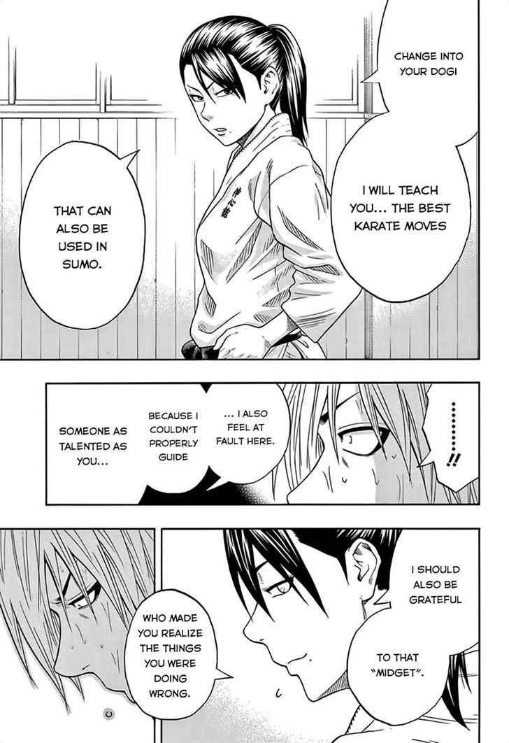 Hinomaru Sumo Chapter 40 Page 15