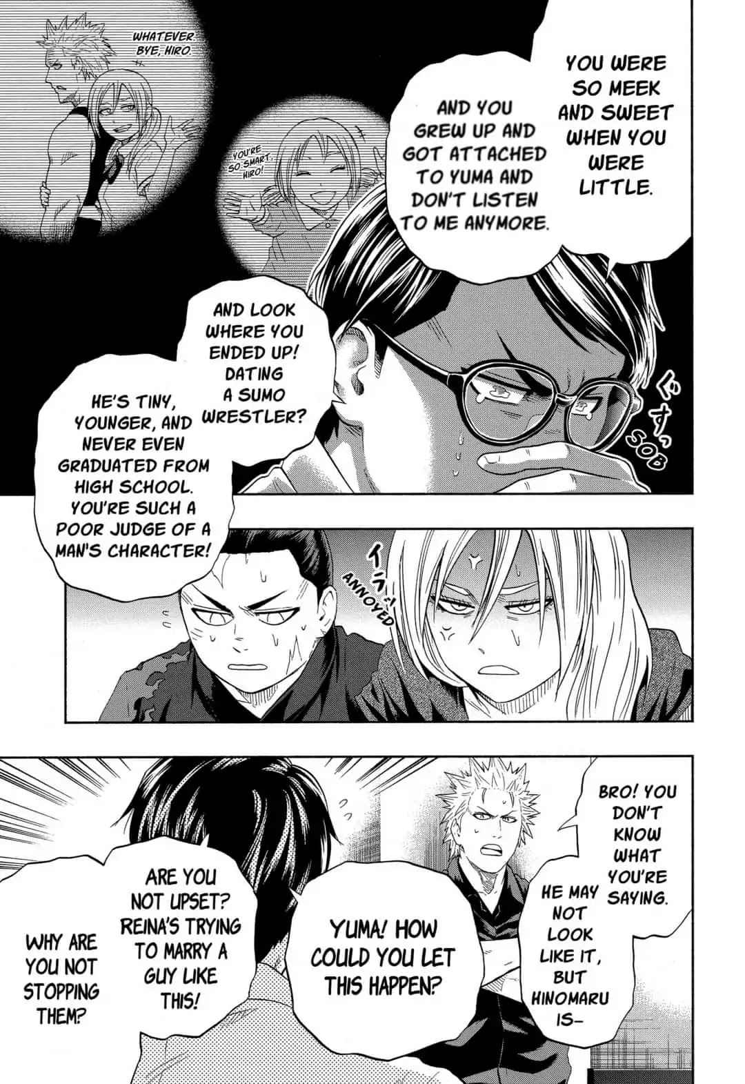 Hinomaru Sumo Chapter 240 Page 3