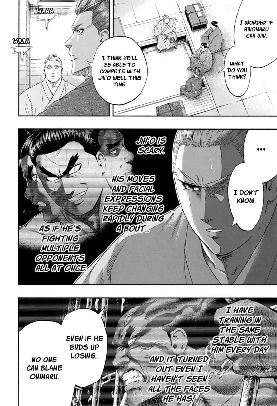 Hinomaru Sumo Chapter 247 Page 8