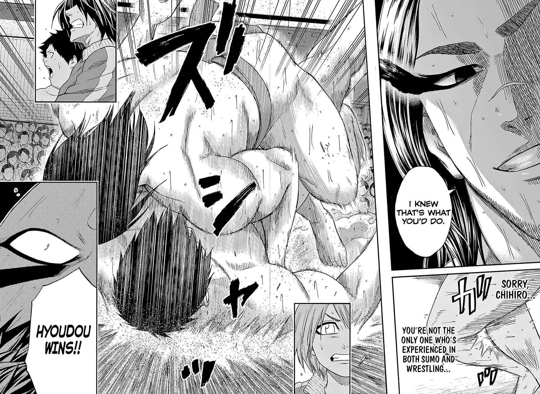 Hinomaru Sumo Chapter 136 Page 9