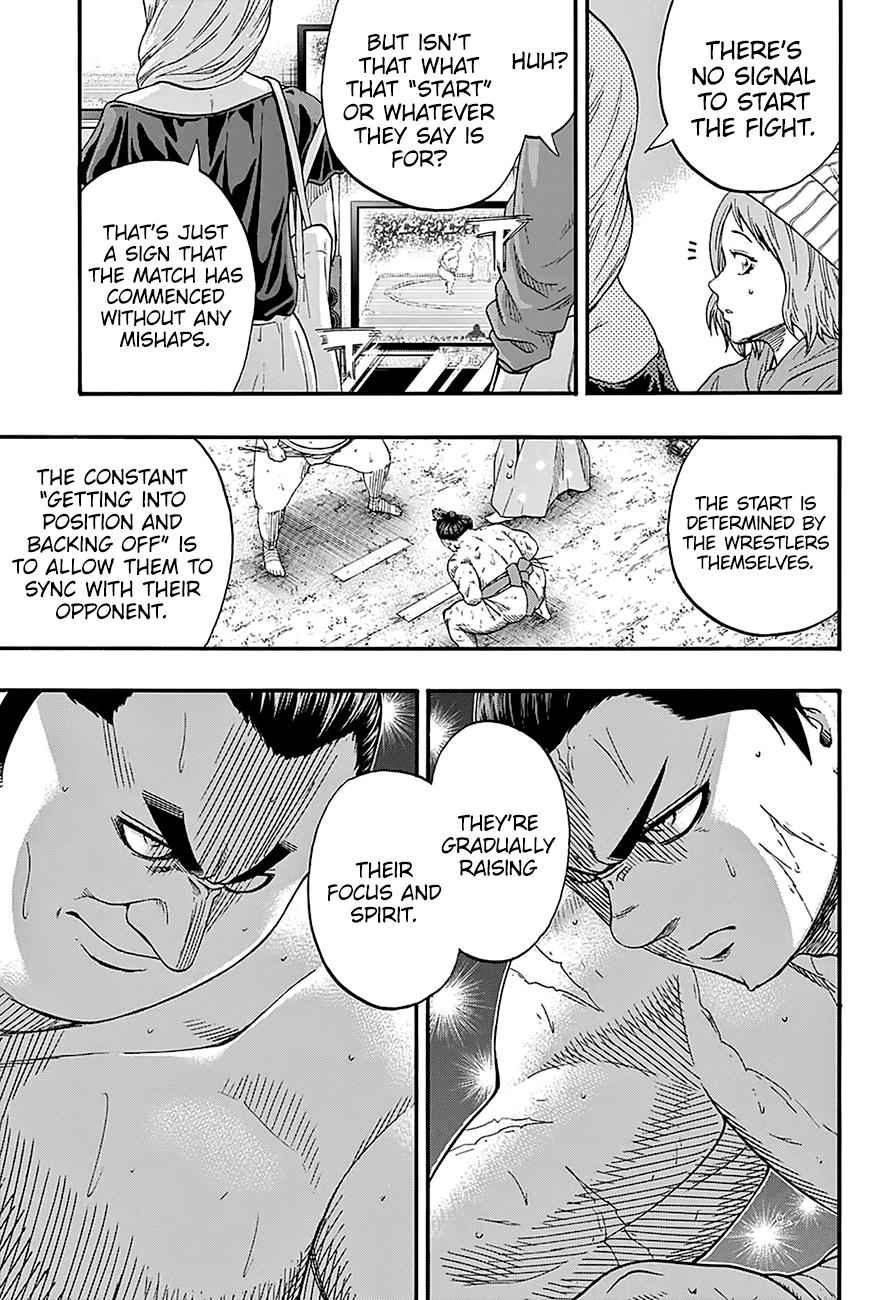 Hinomaru Sumo Chapter 162 Page 10