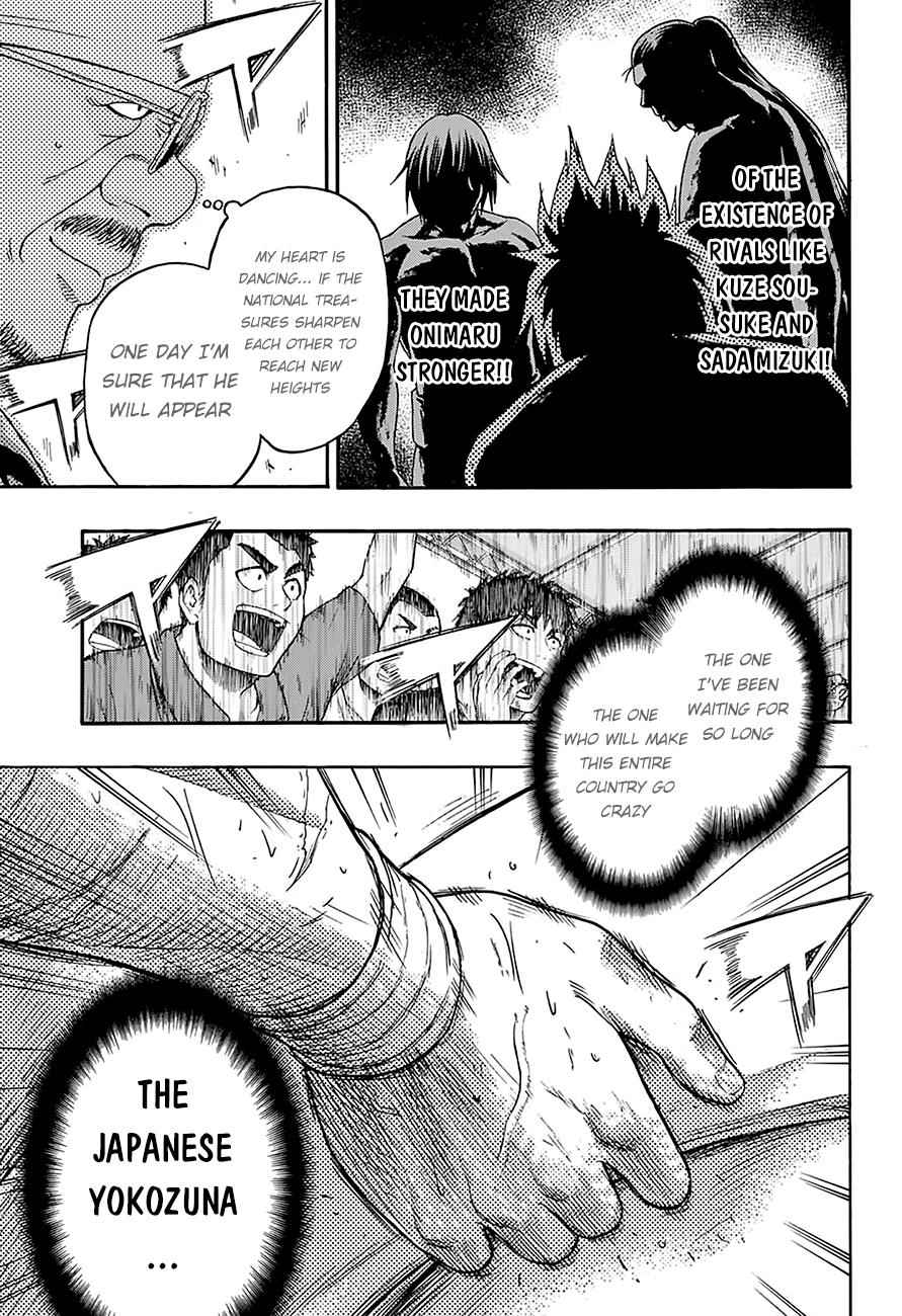 Hinomaru Sumo Chapter 64 Page 15