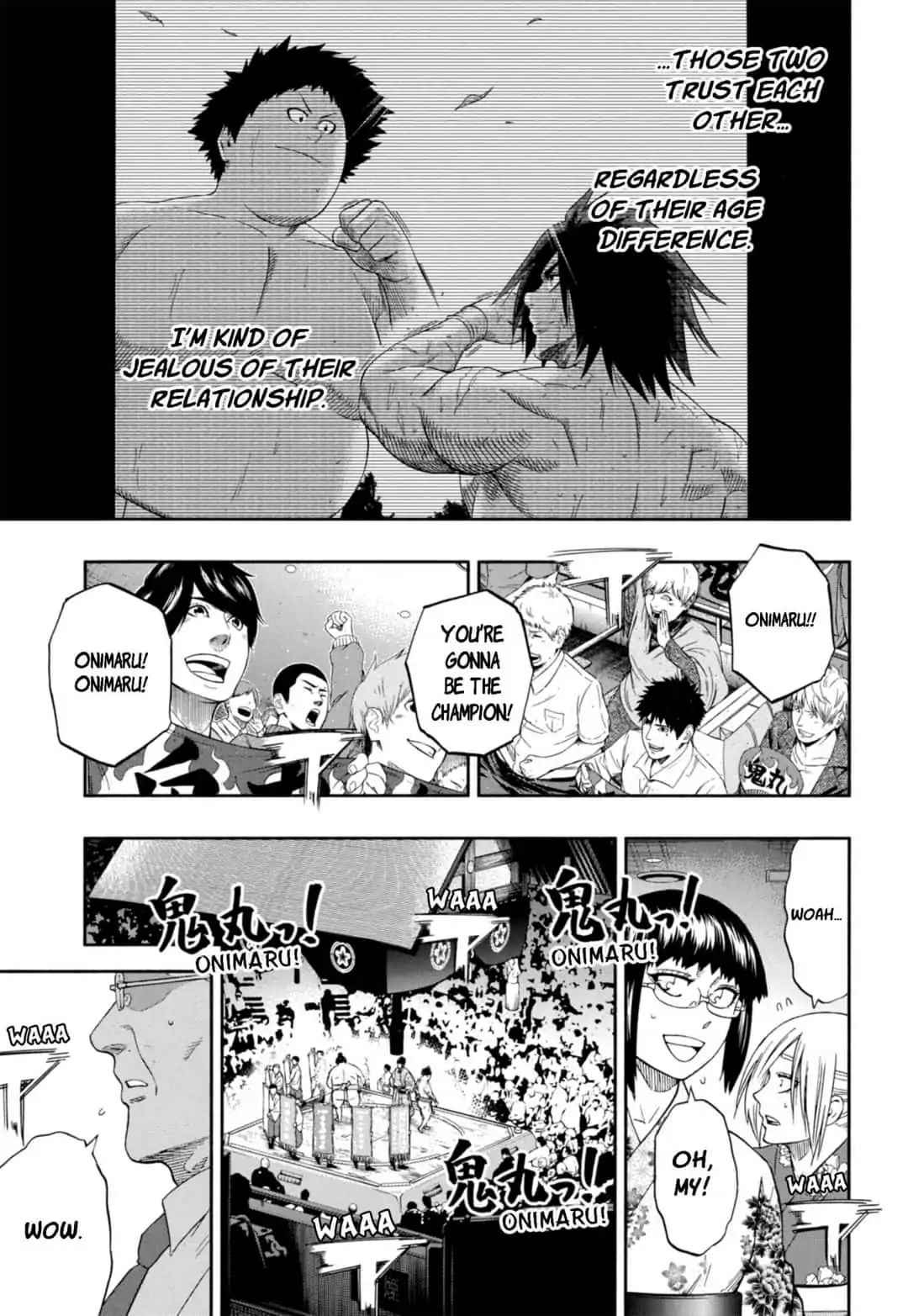 Hinomaru Sumo Chapter 241 Page 3