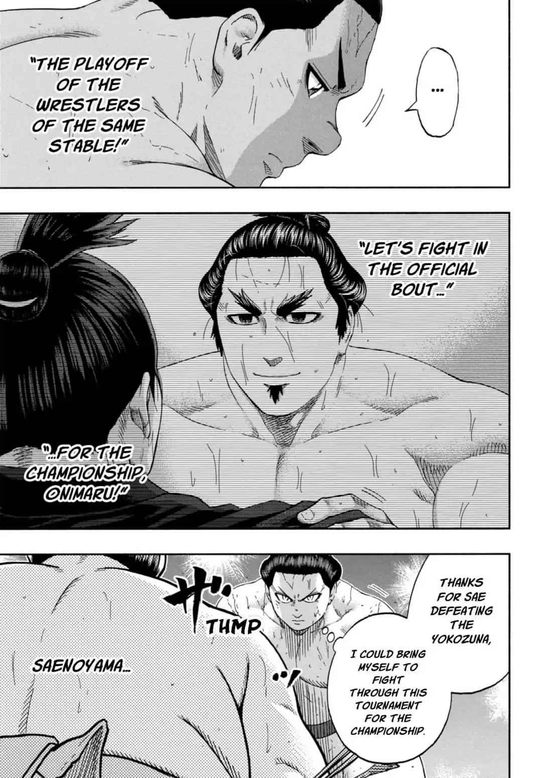 Hinomaru Sumo Chapter 245 Page 13