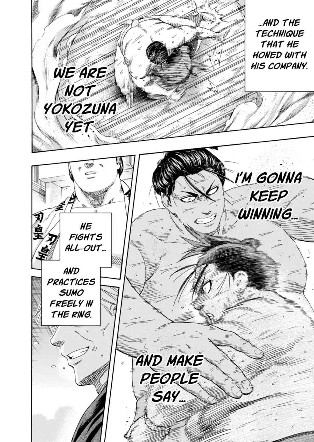 Hinomaru Sumo Chapter 224 Page 12